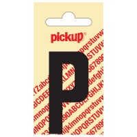 LETTER P 60MM ZWART 31002060P