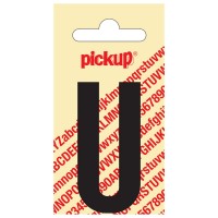 LETTER U 60MM ZWART 31002060U