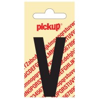 LETTER V 60MM ZWART 31002060V