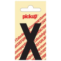 LETTER X 60MM ZWART 31002060X
