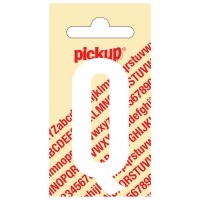 LETTER Q 60MM WIT 31012060Q