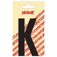 LETTER K 90MM ZWART 31002090K