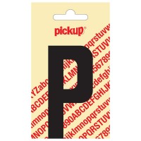 LETTER P 90MM ZWART 31002090P