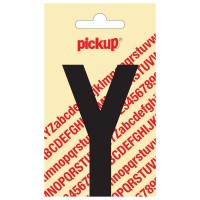 LETTER Y 90MM ZWART 31002090Y