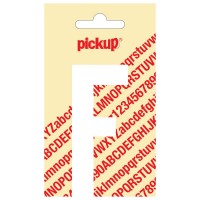 LETTER F 90MM WIT 31012090F
