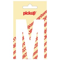 LETTER M 90MM WIT 31012090M