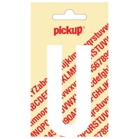 LETTER U 90MM WIT 31012090U