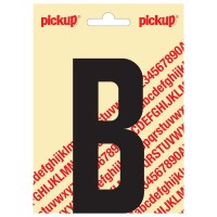 PLAKLETTER NOBEL 120 MM ZWART B