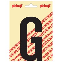 PLAKLETTER NOBEL 120 MM ZWART G