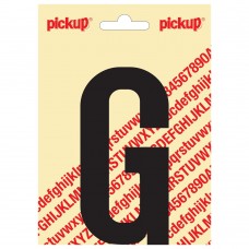PLAKLETTER NOBEL 120 MM ZWART G