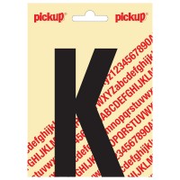 PLAKLETTER NOBEL 120 MM ZWART K