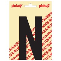 PLAKLETTER NOBEL 120 MM ZWART N