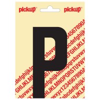 PLAKLETTER NOBEL 120 MM ZWART P