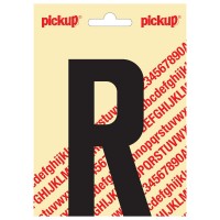 PLAKLETTER NOBEL 120 MM ZWART R