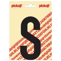PLAKLETTER NOBEL 120 MM ZWART S