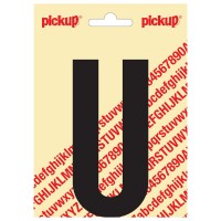 PLAKLETTER NOBEL 120 MM ZWART U