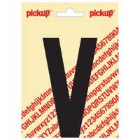 PLAKLETTER NOBEL 120 MM ZWART V