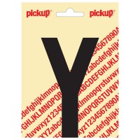 PLAKLETTER NOBEL 120 MM ZWART Y