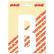 PLAKLETTER NOBEL 120 MM WIT B