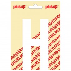 PLAKLETTER NOBEL 120 MM WIT H
