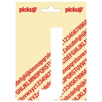 PLAKLETTER NOBEL 120 MM WIT J