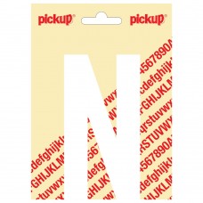PLAKLETTER NOBEL 120 MM WIT N