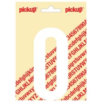 PLAKLETTER NOBEL 120 MM WIT O