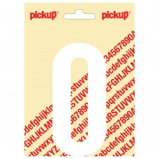 PLAKLETTER NOBEL 120 MM WIT O
