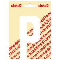 PLAKLETTER NOBEL 120 MM WIT P