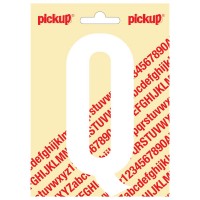 PLAKLETTER NOBEL 120 MM WIT Q