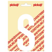 PLAKLETTER NOBEL 120 MM WIT S