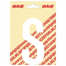 PLAKLETTER NOBEL 120 MM WIT S