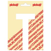 PLAKLETTER NOBEL 120 MM WIT T