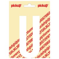PLAKLETTER NOBEL 120 MM WIT U