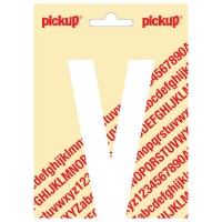 PLAKLETTER NOBEL 120 MM WIT V