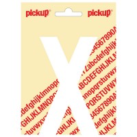 PLAKLETTER NOBEL 120 MM WIT X