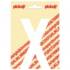 PLAKLETTER NOBEL 120 MM WIT X