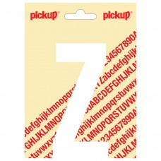 PLAKLETTER NOBEL 120 MM WIT Z