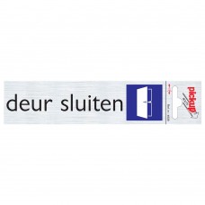 BORD ALULOOK DEUR SLUITEN 165X44 MM ZELFKLEVEND