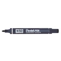 PENTEL MERKPEN N50 2.0MM KLEUR ZWART