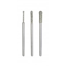 DIAMANT-GECOATE SLIJPSTIFT, KOGEL Ø 1,2 MM, 2 ST.