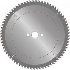 VOOR: TRESPA MDF DUN.PLAATMATERIAAL. D=260 Z=60 ASGAT=30 B/C=2,5/1,8