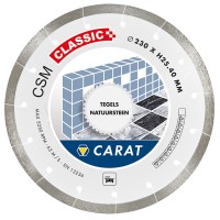 CARAT DIAMANTZAAG TEGELS Ø180X25,40MM, CSM CLASSIC