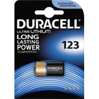 DURACELL FOTOBATTERIJ CR123 ULTRA