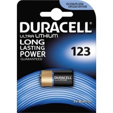 DURACELL FOTOBATTERIJ CR123 ULTRA