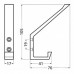 HOED-/JASHAAK ENKEL WIT (0138)